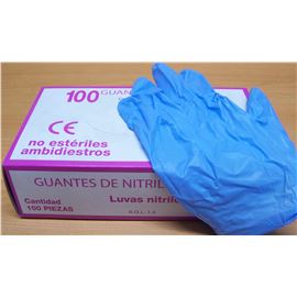 Guante nitrilo t- peq- qalita pq 100 und. (c/1000 ud) - 2470018-29-30-36