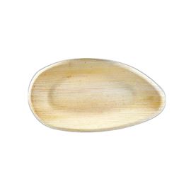 Plato oval hoja palma 30x15 cm - MACADAMIA_23